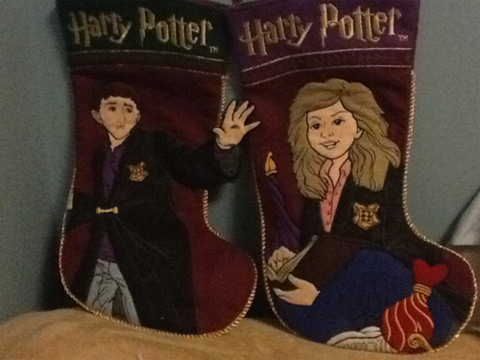 Коледни чорапи Хари Потър